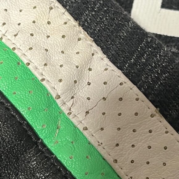 PINK Victoria's Secret Front Full-Zip Side Stripes Black/Gray Hoodie Medium - Picture 14 of 16